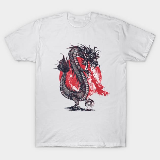 dragon T-Shirt by inkzella